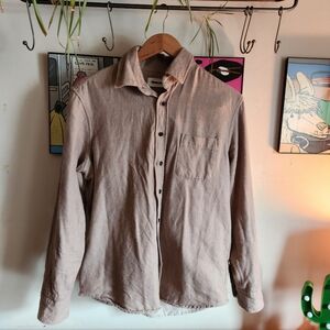 The California Shirt in Caramel Twill